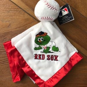 Red Sox baby security blanket